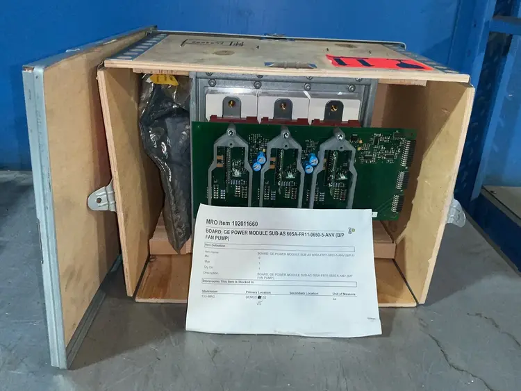 Used GENERAL ELECTRIC 60SAFR1106505ANV AC Drive Power Modules Ohio US | HGR 24 #1324375
