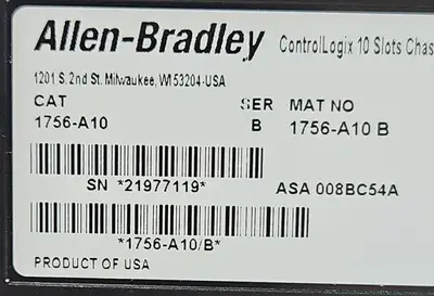 USED Allen-Bradley Chassis