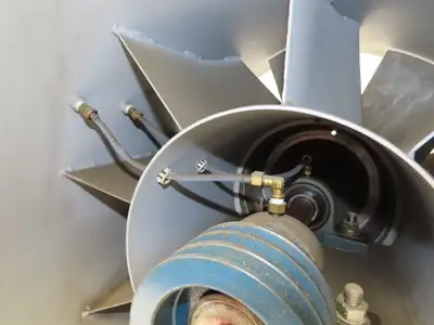 Showa AV-5K Tubeaxial Fan 20" Belt Drive Max 1.5kw No Motor Paint Booth