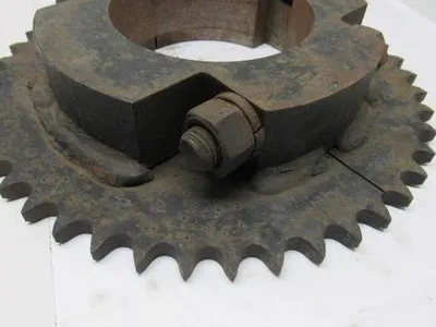 Martin 80B45S #80 Single Row Split Sprocket  6-1/8" Keyed Bore 45 Tooth