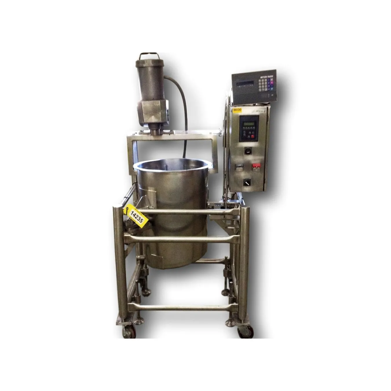 Used 22 Gallon Stainless Steel Walker Lab Mix / Weigh Tank