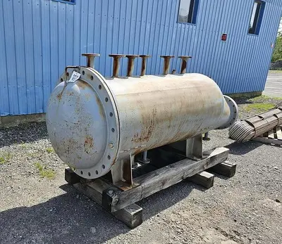 🔴 Heading to Auction May 27 - Used Manning & Lewis Reboiler Heat Exchanger