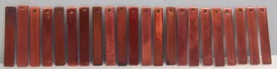QTY. 22. LPG POLISHED COPPER CORROSION TEST STRIPS...
