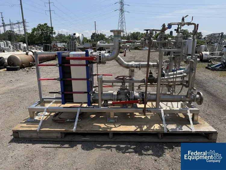 Used Alfa Laval Alfa Laval Temperature Control Skid, S/S Boilers Ohio US | Federal Equipment Company #1337925