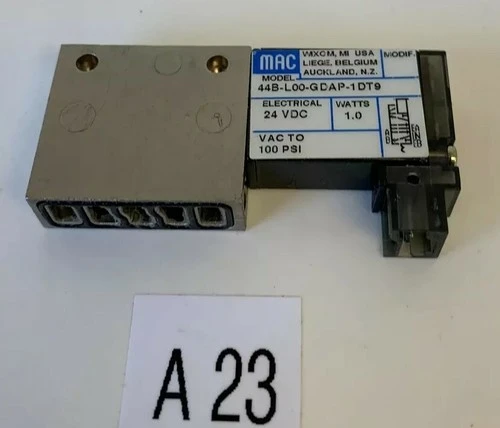 Used MAC 44B-L00-GDAP-1DT9 Valves/Fittings Indiana US | J&J Industrial Supply #518069