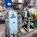 USED SECO WARWICK VACUUM FURNACE 42131 VERTICAL ELEVATOR VACUUM FURNACE