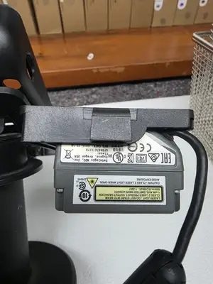 Used Falcon Restaurant Supply Used POS Payment Terminal Stand with Datalogic Barcode Reader - RK Restaurant Front of House Furnishings Illinois US | Falcon Restaurant Supply #1373591