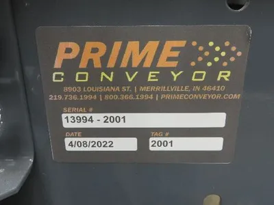 New | in-Stock PRIME CONVEYOR _UNKNOWN_ Belt Conveyors | Arrow Industrial #561900