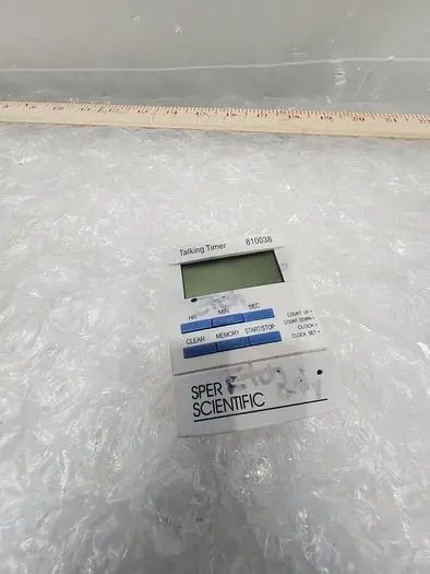 SPER SCIENTIFIC TALKING TIMER 810038