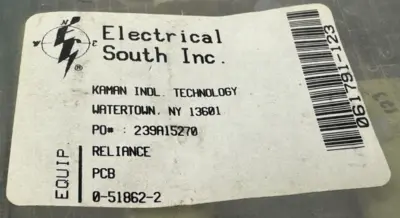 USED RELIANCE ELECTRIC RELIANCE ELECTRIC 0-51862-2