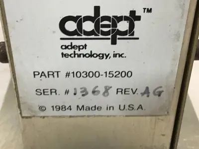 USED ADEPT 10300-15200