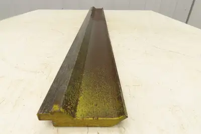 Press Brake Gooseneck Punch Die 45-9/16" Long 90° V 1/4" Finger 3-3/4" H