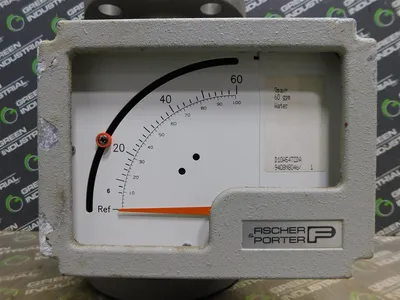 Fischer & Porter D 10 A 5472 DA VA-Meter 0 - 60 gpm Used