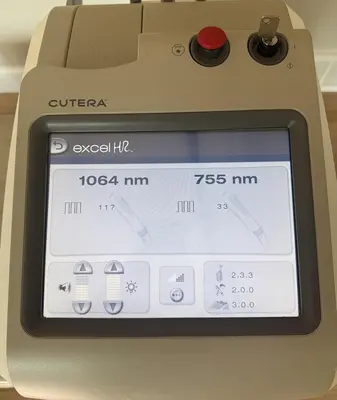 Used CUTERA EXCEL HR 1064/755 NM LASER HAIR REMOVAL, PIGMENTED & VASCULAR LESIONS , LASER GENESIS Lasers / Laser Systems Minnesota US | Midwest Medical #1467808
