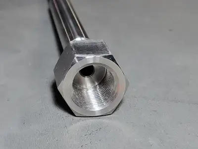 Thermowell 1/2"X1/2" for 9" STEM, 304SS, U=7.5" (Bag of 3)