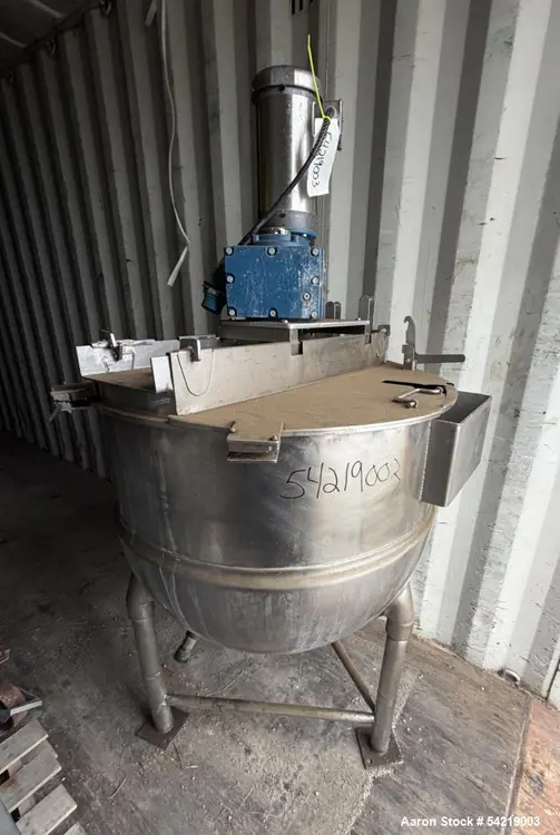 Used GROEN TA100 Stainless Steel Tanks Illinois US | Aaron Equipment #361077
