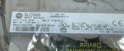 ALLEN BRADLEY 1746-IB16 INPUT MODULE SER. C SLC500 UNUSED SURPLUS