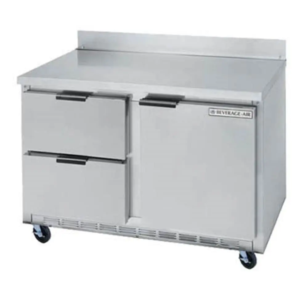 Beverage-Air WTFD48AHC-2 48" W Worktop Freezer W/ (2) Section & (2) Drawers & (1) Door, 115v
