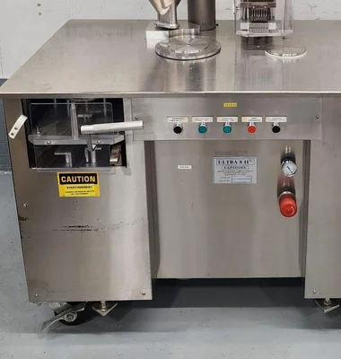 Capsugel Model Ultra 8 || Semi automatic, stainless steel # 5302