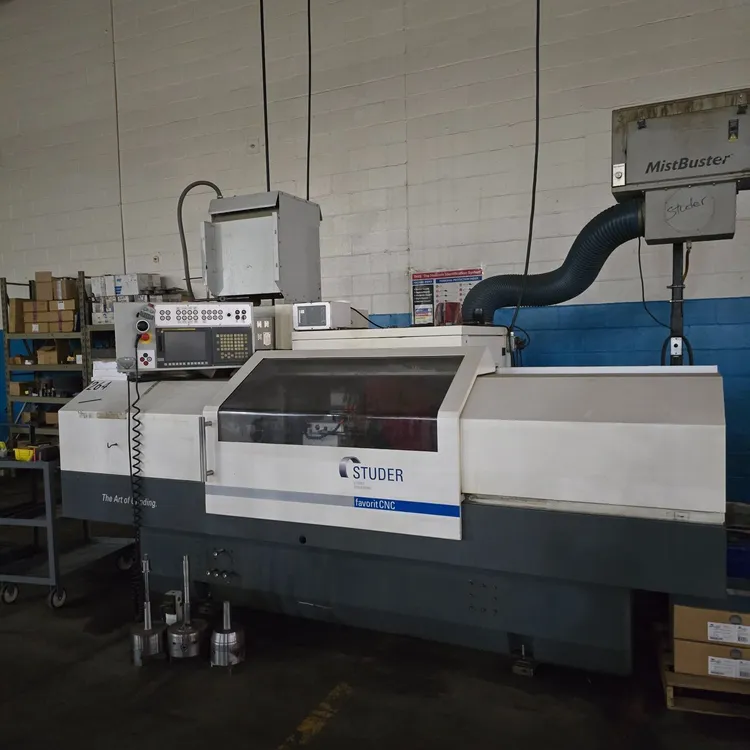 2014 STUDER FAVORIT GRINDERS, CYLINDRICAL, N/C & CNC | Piselli Enterprises