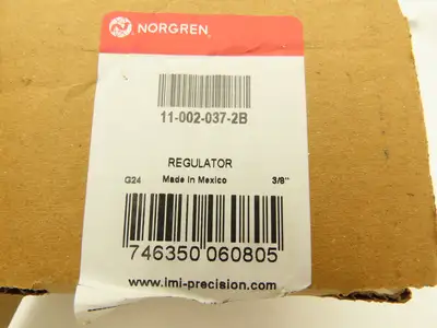 Norgren 11-002-037-2B Pneumatic Pressure Regulator Range 0-125PSI 400PSI Max