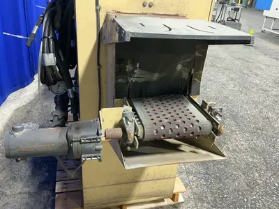 Used EMPIRE BLAST FINISHING EQUIPMENT IL885 M00576 Wire Mesh Belt Shot Blaster Ohio US | HGR 24 #1425343