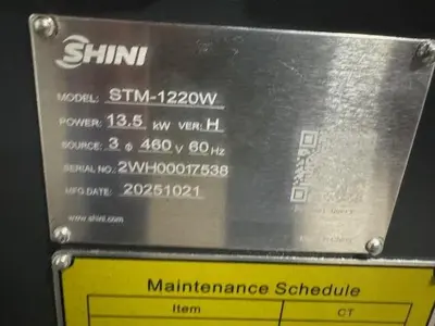 NEW 2026 SHINI STM-1220W