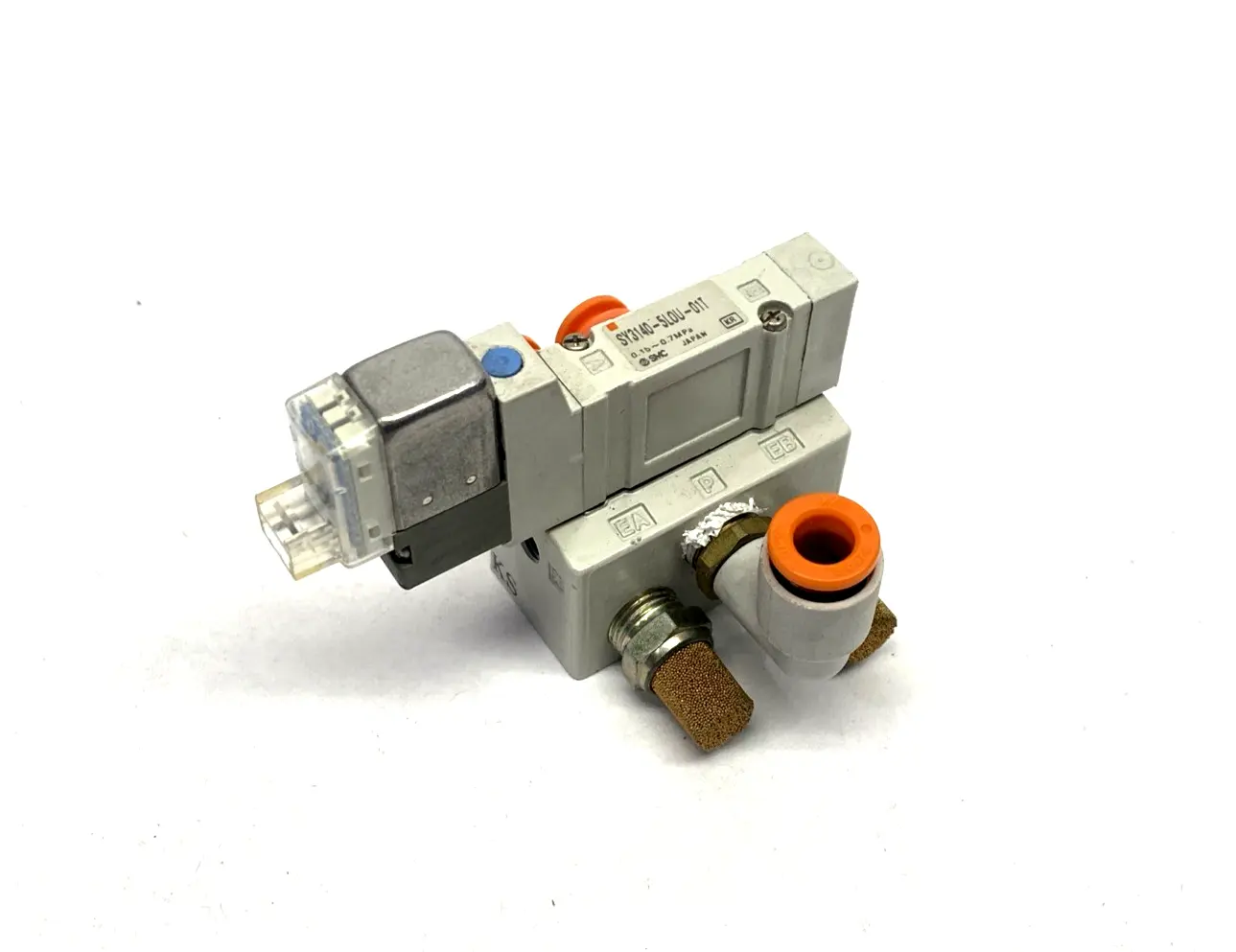 SY3140-5LOU-01T | SMC  Base Mounted Pneumatic Solenoid Valve 24VDC - Used