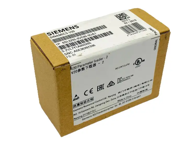 New | in-Stock SIEMENS SIEMENS 6SL3255-0VE00-0UA1 SINAMICS V20 Misc Industrial Equipment | Maverick Industrial Sales #1112726