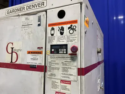 Used GARDNER DENVER EFE99A Rotary Screw & Sliding Vane Air Compressors Ohio US | HGR 24 #1404884