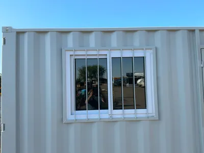 New 12’ Job Site Storage Container, 12’x87-1/2”x98-1/2” tall overall, Swing Doors on One End with 7’...