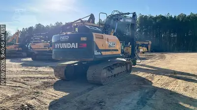 Used 2023 HYUNDAI HX160AL Crawler Excavators North Carolina US | National Equipment Dealers #1422295