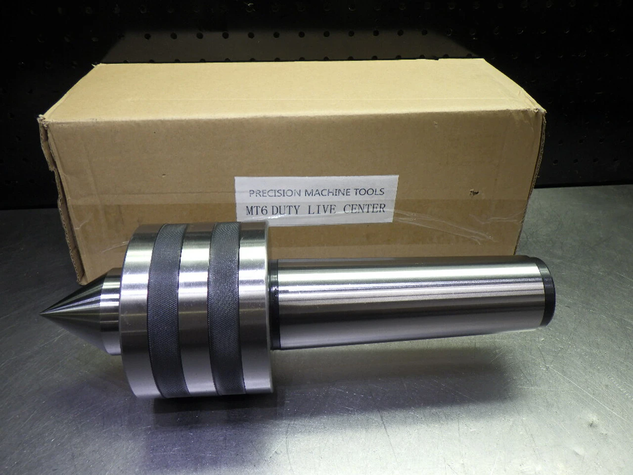 CME Triple Bearing Medium Duty Live Center Morse Taper #6 Shank 803E-755 (LOC2748D)