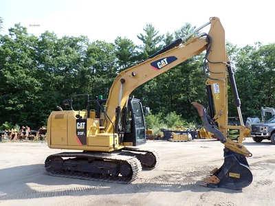 Used 2017 CATERPILLAR 313F Crawler Excavators Massachusetts US | Brookside Equipment Sales #1422117