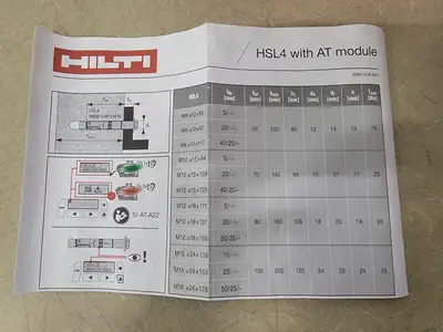 NEW HILTI HSL4