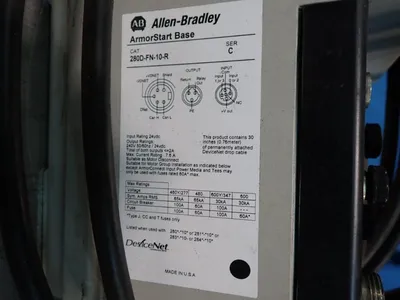 USED ALLENBRADLEY 280DF12Z10CGRW3P1