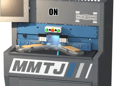 Pillar MMTJ: High-Output 3-Axis CNC Miter Machine for Cabinet Doors
