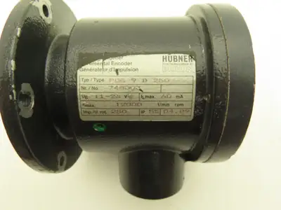 Hubner POG 9 D 250 Digital Tacho Incremental Encoder 11-26VDC 12k RPM