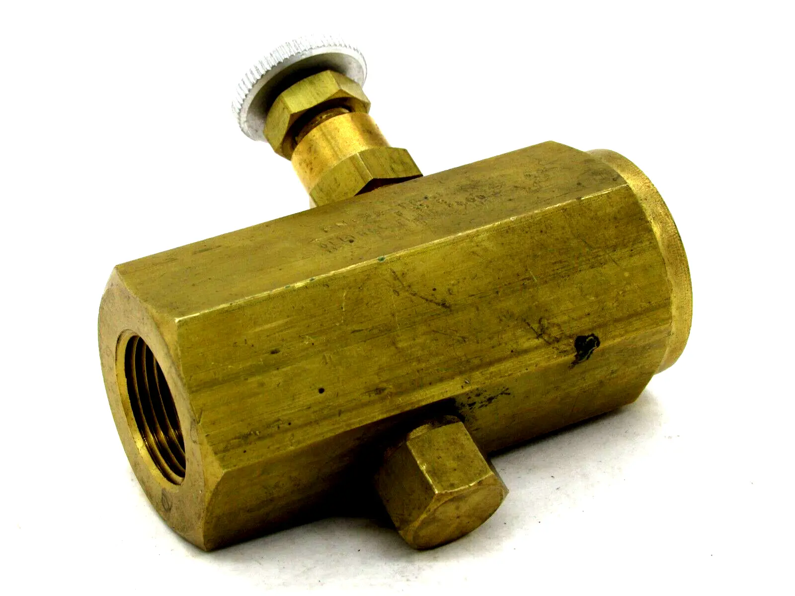 NEW PNEU-TROL F-35-B BRASS CONTROL VALVE F35B
