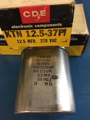 New | in-Stock Cornell Dubilier KTN12.5-37PI Capacitors Indiana US | J&J Industrial Supply #520818