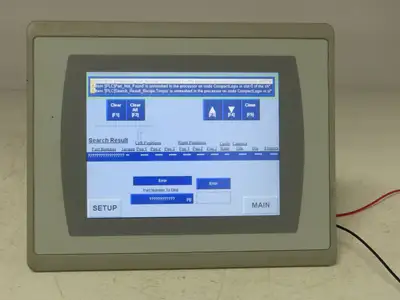 Allen Bradley 2711P-T7C21D8S PanelView Plus 7 Touch HMI 24VDC Control Panel