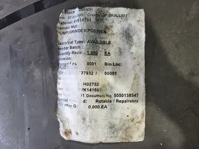 Used GRINDEX PD030EN Parts (Hydraulics and Pneumatics) British Columbia CA | Lenmark #1440568