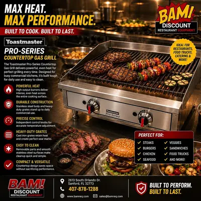 Used TOASTMASTER TRC24 Broilers Florida US | BAM Discount Restaurant Equipment #1230737