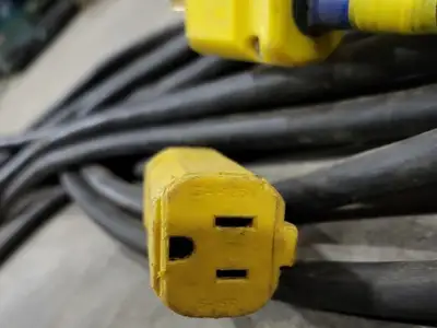 231 ft. Power Extension Cord NEMA 5-15 Plug and Receptacle
