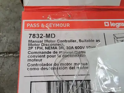 USED PASS & SEYMOUR 7832-MD