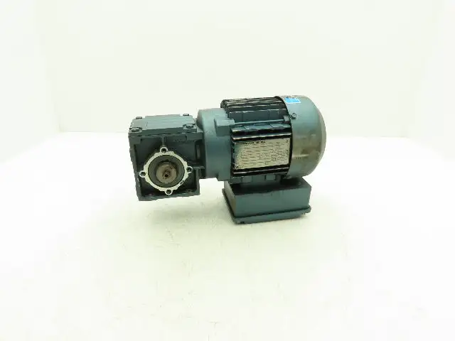 Sew Eurodrive WA20DT71D4 Gearmotor 10:1 Ratio 166rpm 1/2Hp 460V 20mm Hollow Shaft