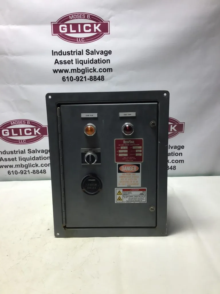 Hoffman Type 12 Enclosure Control Panel; R-485601