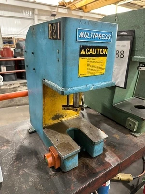 1987 MULTIPRESS WUA-1TR C Frame and Gap Frame Press | Kempler Machinery (3)