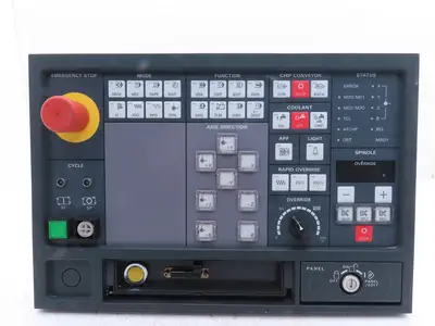 Mori Seiki SH-630 HMI Operator Push Button Control Panel Unit E54017B01 READ