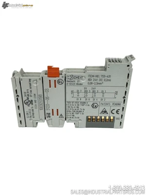 New | in-Stock WAGO 753-431 I/O Boards & Replacement Parts Kentucky US | Industrial Parts R Us Inc. #902377